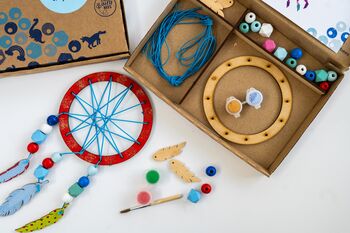 Personalised Make Your Own Dreamcatcher Craft Kit, 7 of 11