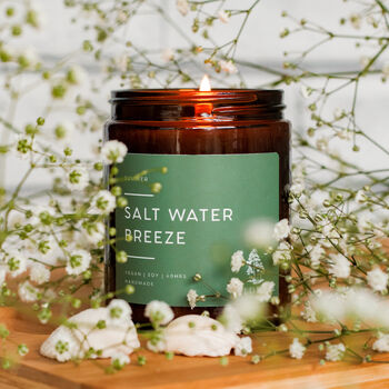 Salt Water Breeze Soy Candle, 2 of 4