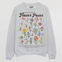 Flower Power Women's Flower Guide Sweatshirt, thumbnail 5 of 5