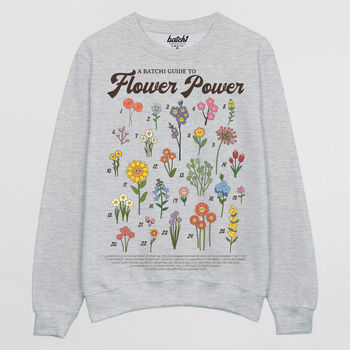 Flower Power Women's Flower Guide Sweatshirt, 5 of 5