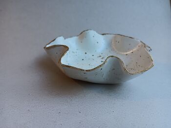 Scalloped Peace Clay Dish, 5 of 8