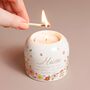 Mum Meaningful Word Candle Holder, thumbnail 1 of 3