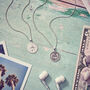 Mosaic Border St Christopher Personalised Necklace, thumbnail 5 of 11