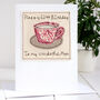 Personalised Tea Cup Birthday Card For Her, Mum, Grandma, thumbnail 1 of 12