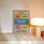 Personalised Things I Know About Daddy Print, thumbnail 8 of 9