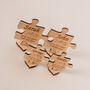 Personalised Jigsaw Wedding Place Names, thumbnail 3 of 5