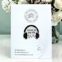 Music Is My Life Headphones Enamel Pin, thumbnail 1 of 9