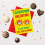 Lockdown Valentines Day Card, thumbnail 2 of 4