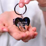 Personalised Heart Locket Keyring, thumbnail 1 of 9