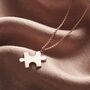 Personalised Friendship Jigsaw Necklace Set, thumbnail 3 of 9