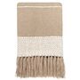 Berber Oat Beige Throw, thumbnail 2 of 3