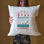 Personalised 90th Birthday Gift 1936 Cushion, thumbnail 7 of 12