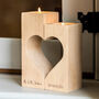 Personalised Wedding Anniversary Gift Candle Holder Set, thumbnail 10 of 11