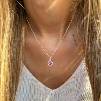 Birthday Gift For Her, Birthstone Necklace, 9 of 10