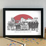 Stafford Skyline Art Print Unframed, thumbnail 3 of 6