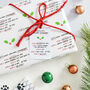 Cat Shenanigans Christmas Gift Wrap Set, thumbnail 5 of 7