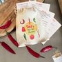 Personalised Chilli Bag With Recipe Cards And Seeds, thumbnail 1 of 7