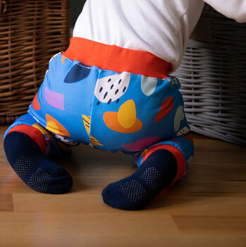 Baby, Toddler Joggers With Inbuilt Socks Under The Sea, 2 of 7