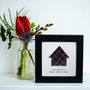 Personalised New Home Frame With Scottish Tartan Hoose, thumbnail 5 of 5