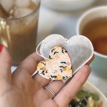 Sweet Handmade Heart Shaped Tea Bags, 2 of 6