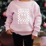 Christmas Cutie Personalised Sweater, thumbnail 1 of 4