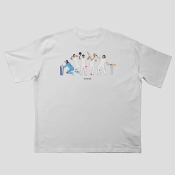 England Cricket Players Oversized T Shirt, 2 of 10