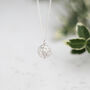 Bumble Bee And Honeycomb 3D Necklace, Gifts For Her, thumbnail 2 of 12