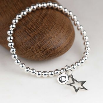 Personalised Children's Silver Star Bracelet, 4 of 6