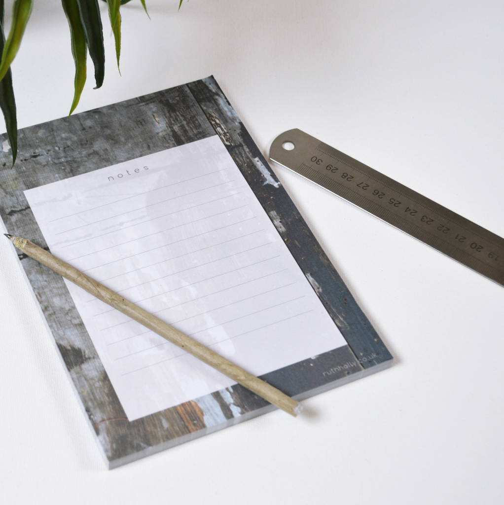 'Wholesome' A5 Tear Off Notepad By Ruth Holly