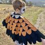 Felt Owl Bird Wing Costume For Kids And Adult, thumbnail 2 of 8