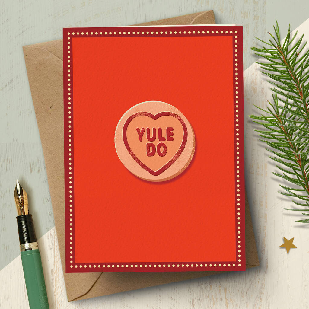 ‘Yule Do’ Funny Christmas Card, 1 of 3