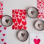 Love Hearts Valentines Love Heart Card, thumbnail 6 of 6