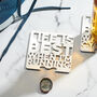 Running Stainless Steel Coaster With Bottle Opener, thumbnail 1 of 10