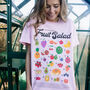 Fruit Salad Guide Women's Graphic T Shirt, thumbnail 2 of 3