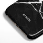 Black Strike Marble Case For iPhone, thumbnail 2 of 4