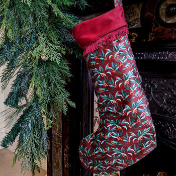 Vintage Personalised Christmas Stocking, 3 of 8