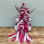 Large Unicorn Soft Toy Handmade And Personalised, thumbnail 4 of 5