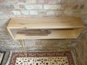 Oak Console/Hallway Table, 6 of 8