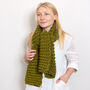Emma Scarf Beginner Knitting Kit, thumbnail 2 of 10