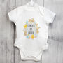 Personalised Easter Baby Vest Gift 0 3m, thumbnail 2 of 2
