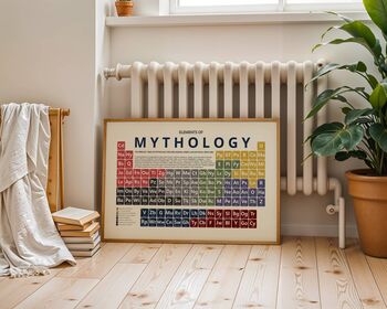Elements Of Mythology Periodic Table Art Print, 12 of 12
