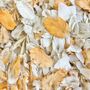 Ivory And Orange Wedding Confetti | Biodegradable Petal, thumbnail 2 of 3