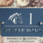 Personalised Horse Head Design House Acrylic Number Sign, thumbnail 1 of 6