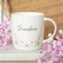 Grandma Pastel Floral Mug | Mother's Day Gift, thumbnail 1 of 2