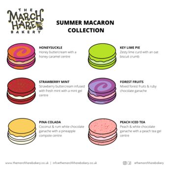 Vibrant Summer Macarons, 9 of 11