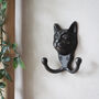 Cast Iron Double Cat Hook, thumbnail 1 of 2