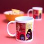British Music Legends Born To Stand Out Mug, thumbnail 2 of 4