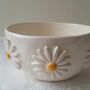 Handmade Ceramic Daisy Bowl, thumbnail 5 of 8