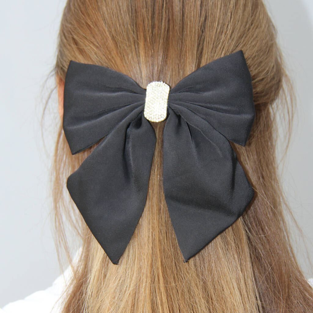 Crystal Pave Hair Bow, 1 of 4
