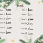Luxury Personalised Knitted Christmas Stocking, thumbnail 6 of 9